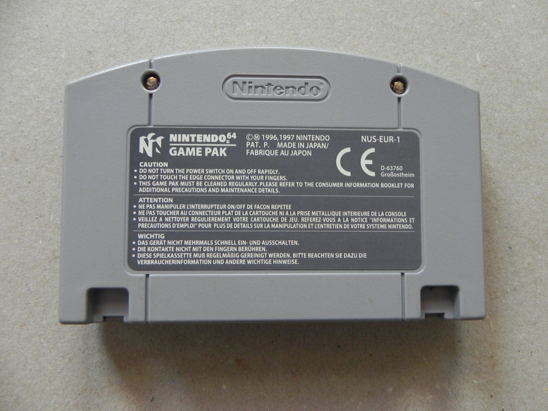 Giochi: Nintendo 64 Game Box Champions 2000 – Usato da Siebnen venduto da krimsie 1