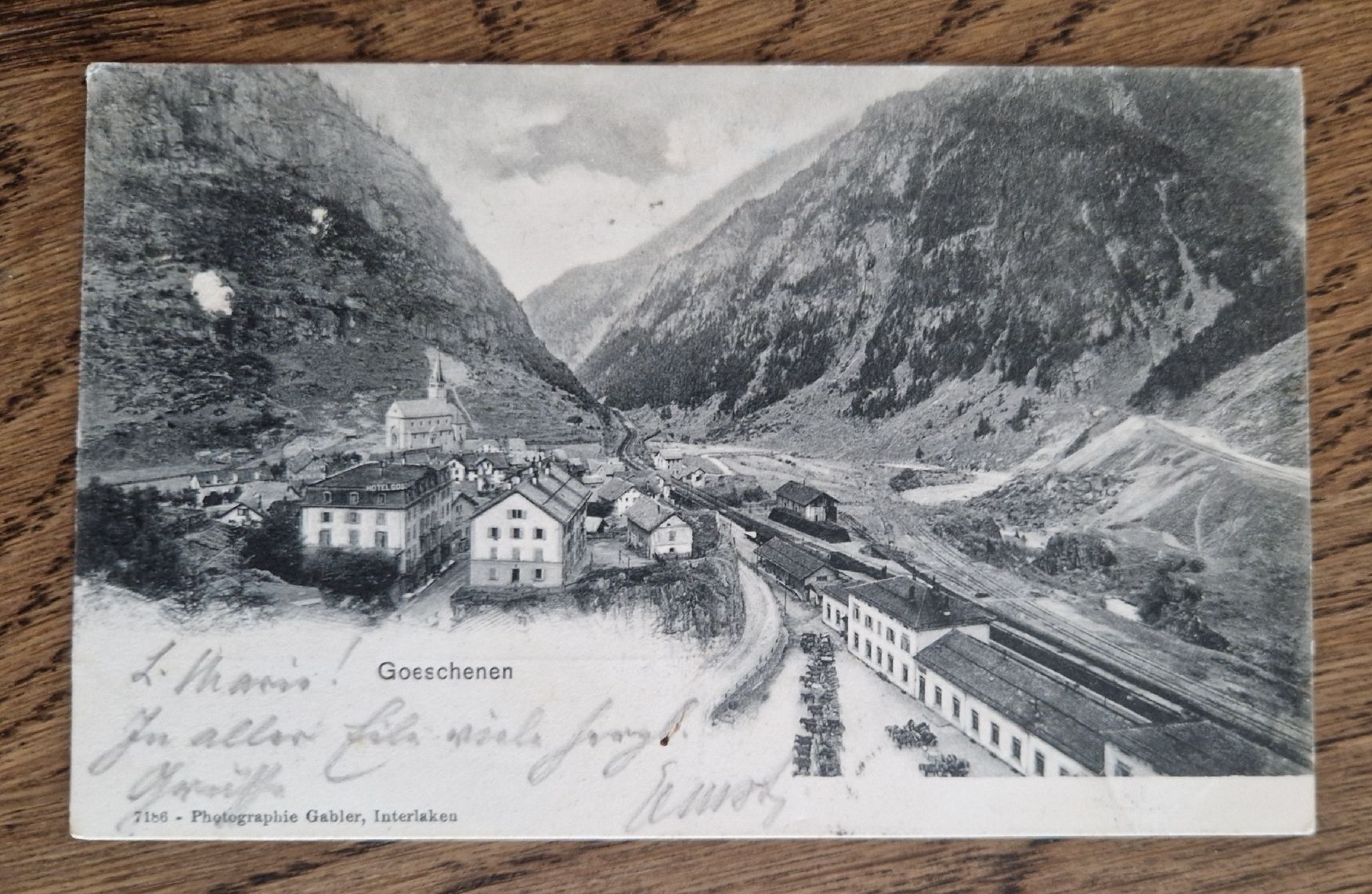 Cartoline postali: Göschenen 1902 – Usato da Ebikon venduto da Donar50