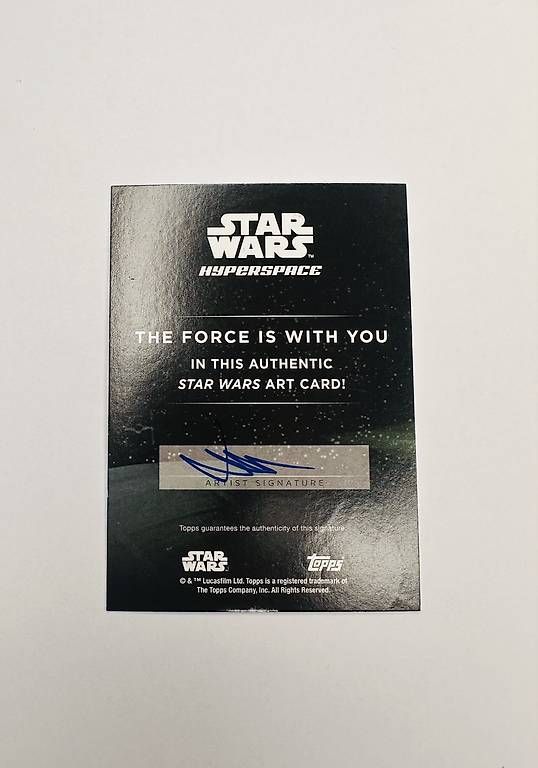 Carte collezionabili: TOPPS STAR WARS 1/1 SKETCH LUKE SKYWALKER – Usato da Walliswil b.Wangen venduto da Swiss-Trading-Bros 2