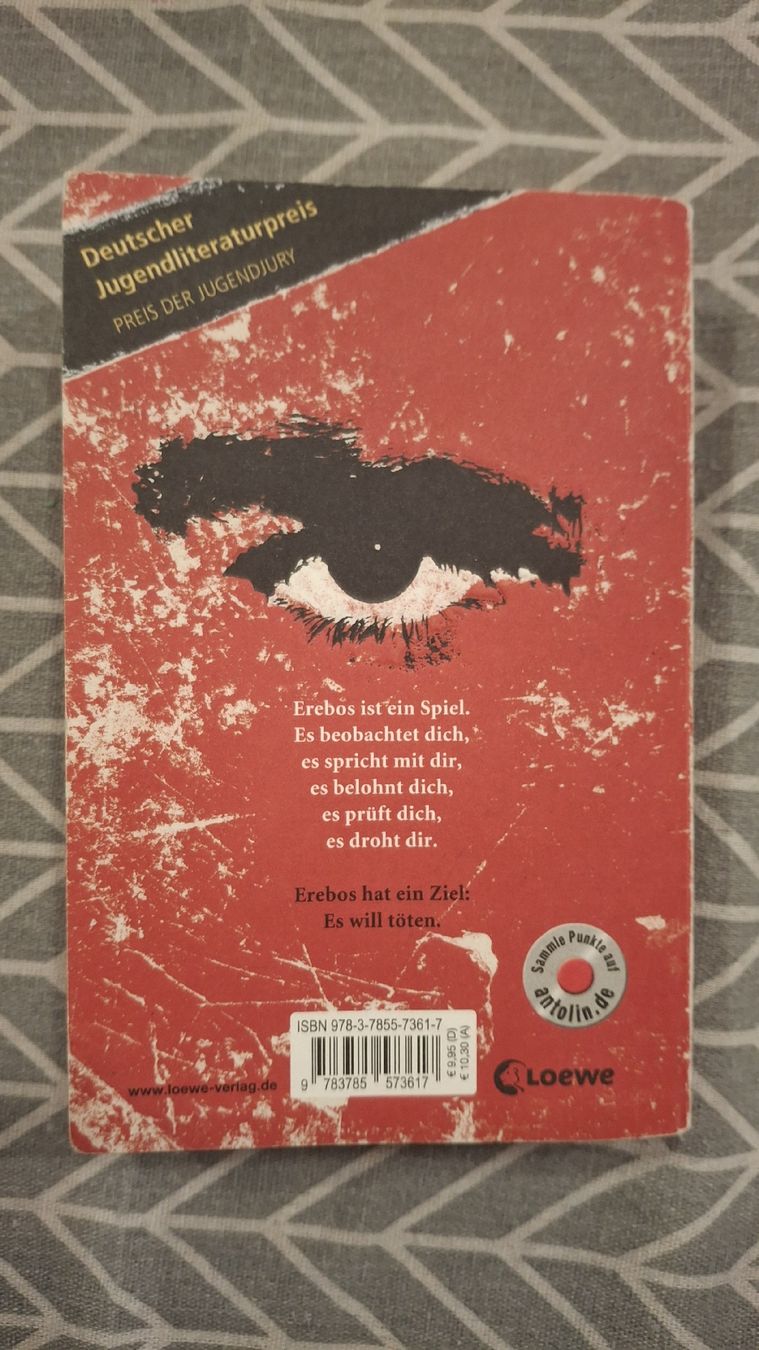 Libri: Ursula Poznanski, Erebos: Jugendthriller - Schulbuch – Usato da Wetzikon ZH venduto da gandalf-5 1