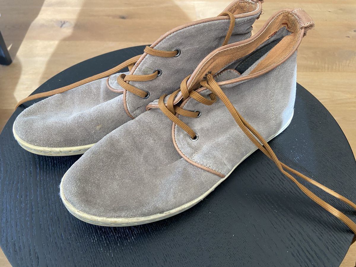 Scarpe da donna: Graue Wildleder Halbschuhe,Grösse 39 – Usato da Brig venduto da jch_rq8z