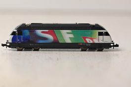 Re 460 SRF Dummy ohne Motor Minitrix Spur N ohne OVP