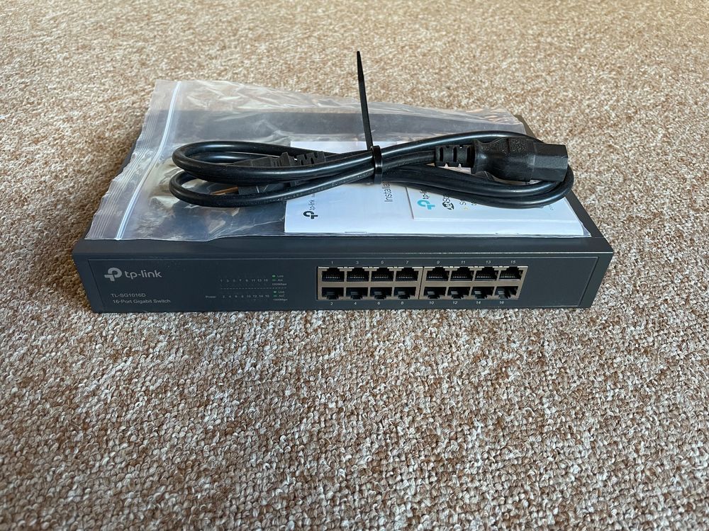 TP-Link TL-SG1016D 16-Port Switch | Kaufen auf Ricardo