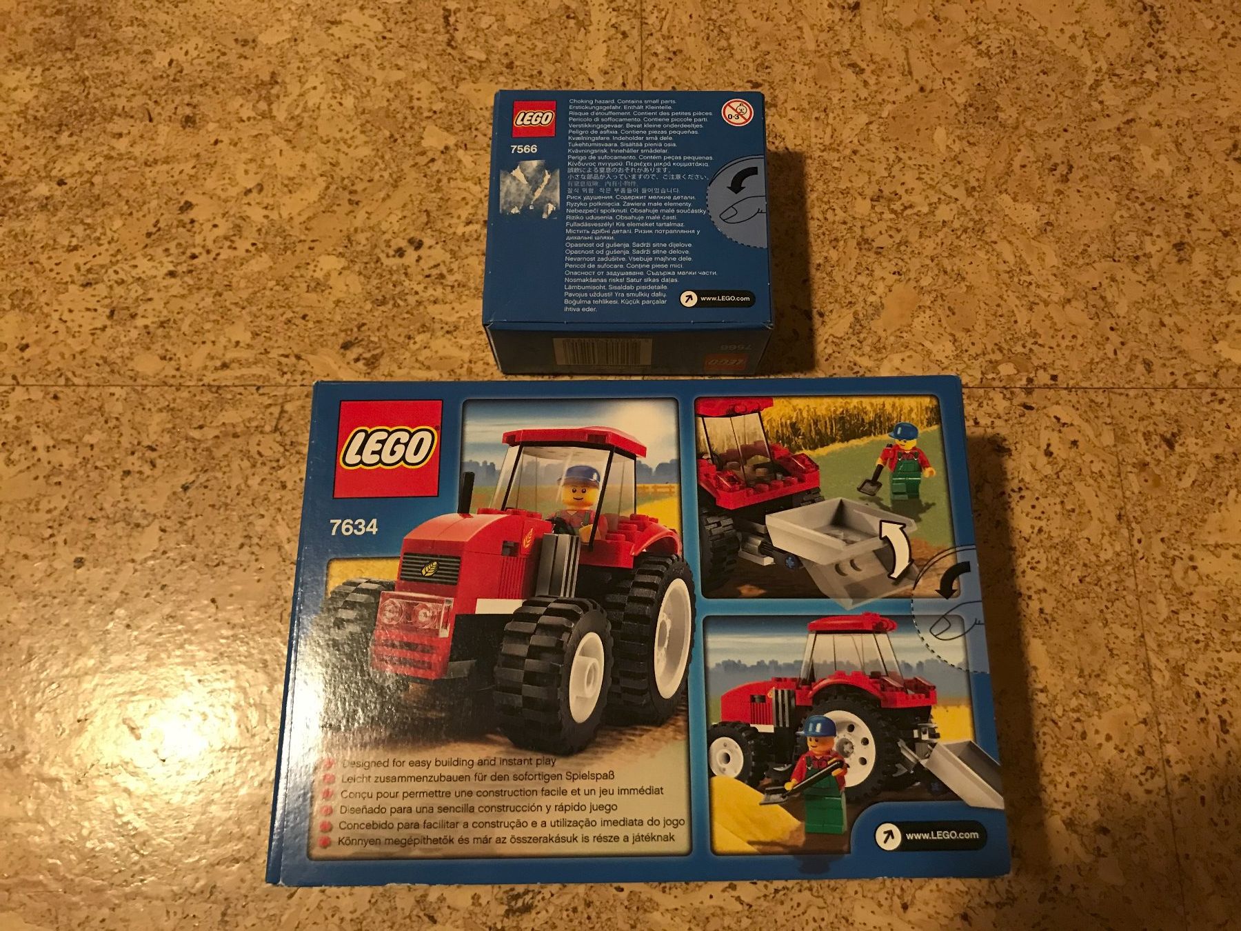 Lego Jeux de construction: LEGO 7634 Traktor + 7566 Farmer – Neuf avec emballage d'origine à Ennenda par ZiskaGL 1
