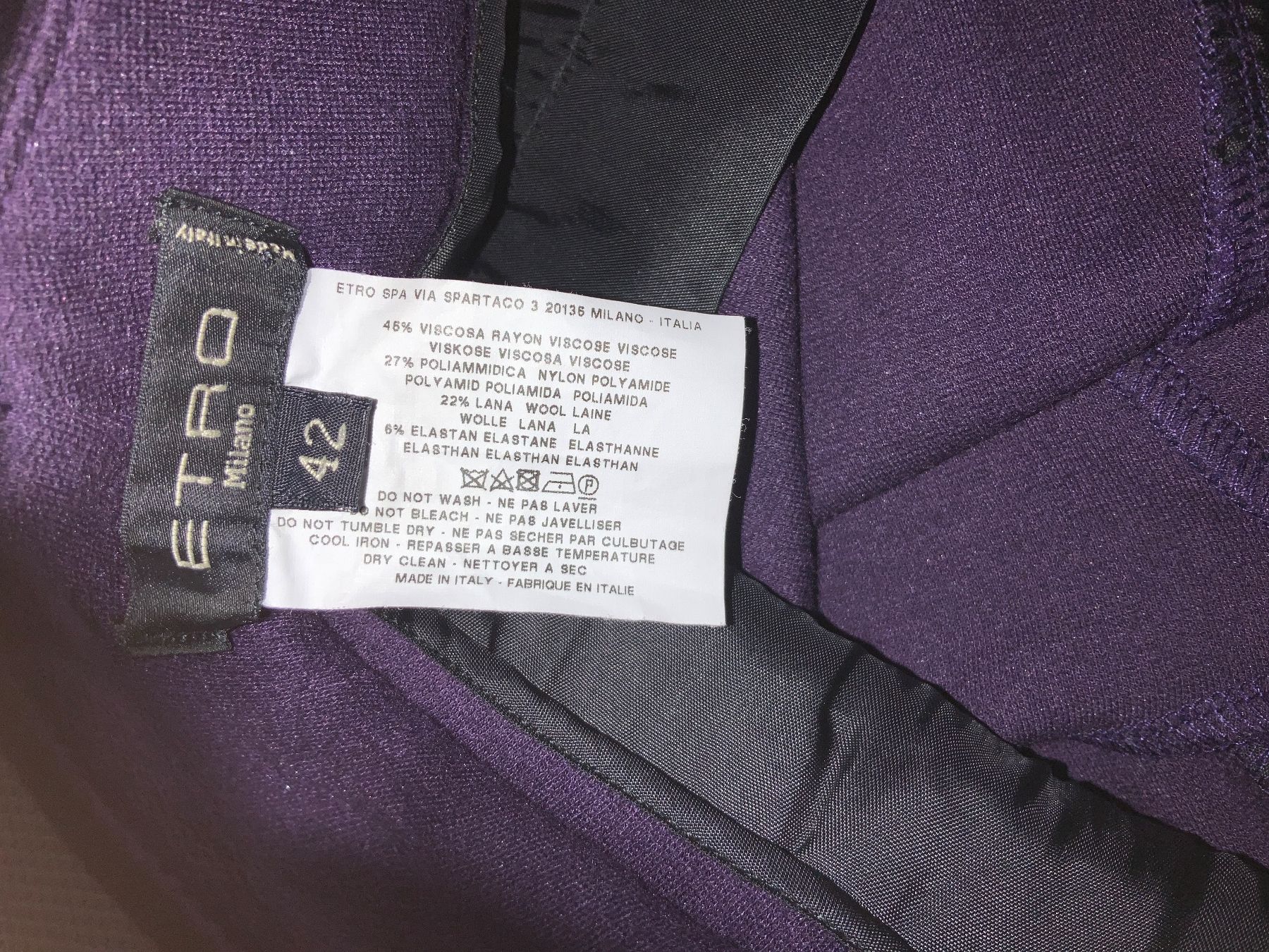 Etro Hosen: Hose Etro – Gebraucht aus Basel von dreiklang01 1