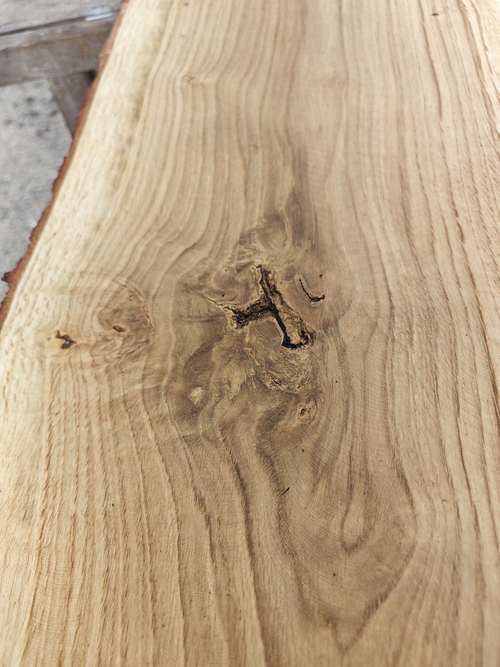 Articoli in legno: E3 Eichenbrett massiv 30 mm – Luftgetrocknet – Nuovo (secondo la descrizione) da Brittnau venduto da Toebiholz 2
