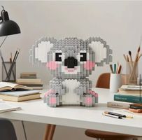 Maus: Puzzle-Baustein-Ornament-Heimdekor-20x17cm