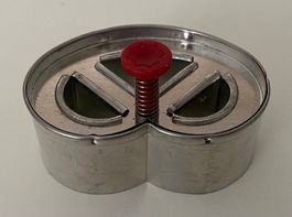 Guetzli Ausstecher Brezel mit Auswurf ca. 7 cm