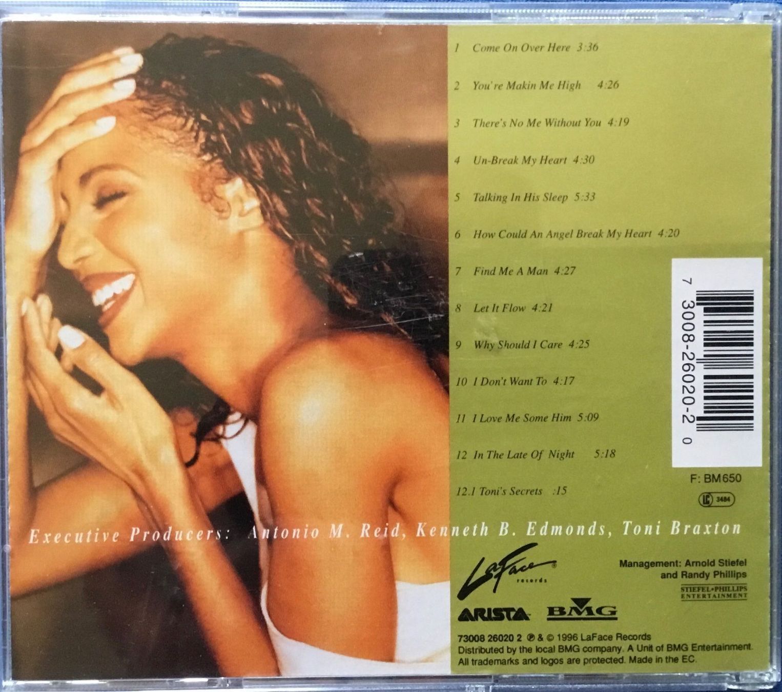 CDs: (CD) Tony Braxton „Secrets“ – Gebraucht aus Serneus von kowalsky1 1
