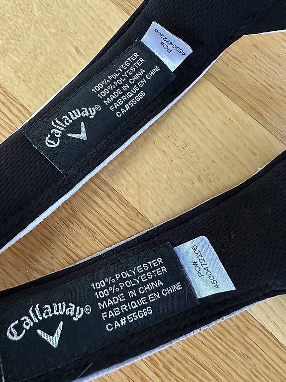 Callaway Hüte, Mützen & Caps: 2x Callaway Golf Visors  New & Unused  White+Grey – Neu (gemäss Beschreibung) aus Zug von dhe_8lxn 2