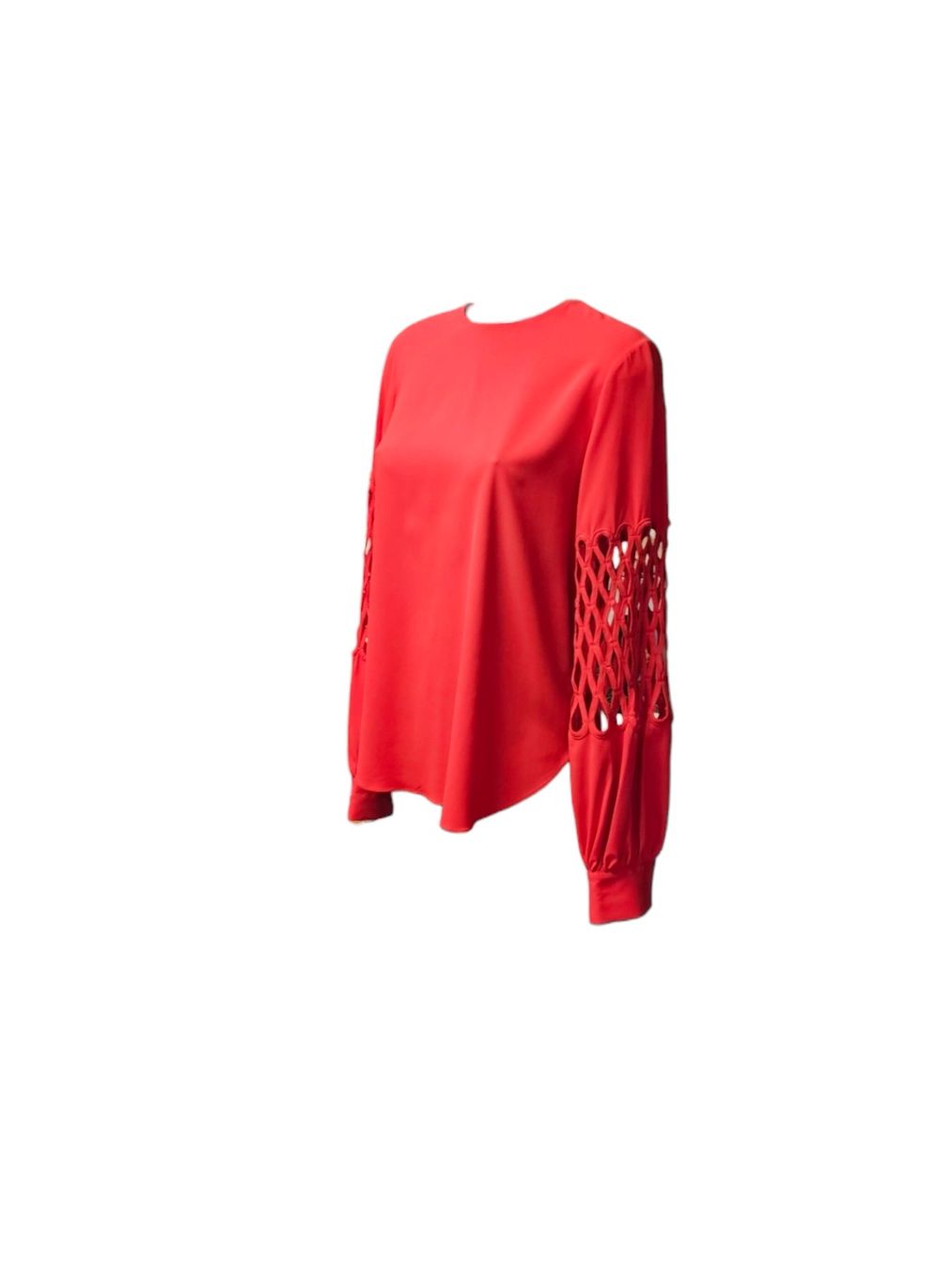 Blusen: Oscar de la Renta Seiden Bluse – Gebraucht aus Zürich von finesse.shop 1