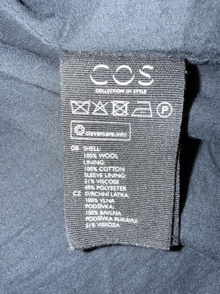 Cos Cappotti: COS Wool Black Coat Size S – Usato da Kilchberg ZH venduto da san_hs8y 4