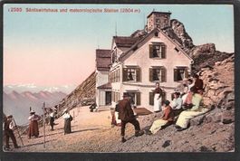 ,Säntiswirtshaus u. Meteorologische St.