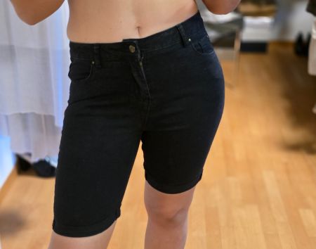 1996 Denim Co. Bermuda Shorts Schwarz M