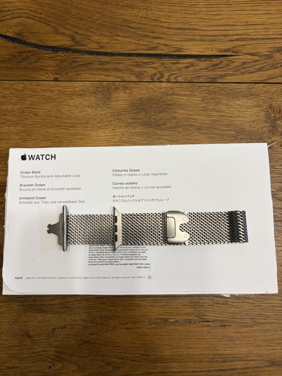 Bracciali & Braccialetti: Apple Natural Titanium Milanese Loop – Usato da Zürich venduto da Atze1978