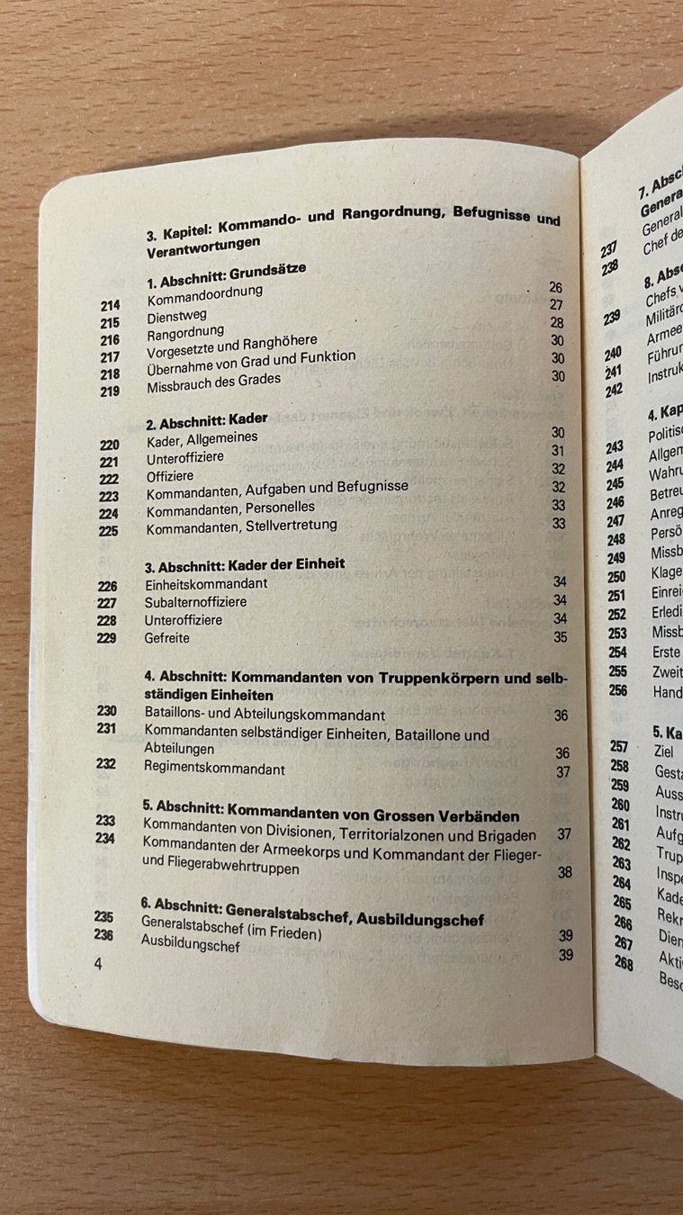 Libri: DR Dienstreglement Schweizer Armee VA 80 - 1980 – Usato da Glattfelden venduto da cybermaxx 2