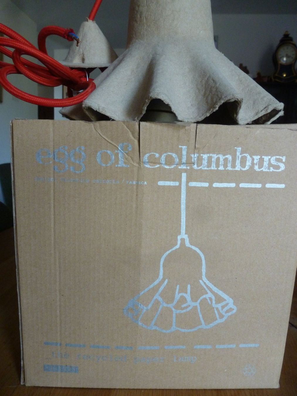 Lustres & lampes de plafonds: Deckenlampe "egg of columbus" – Neuf avec emballage d'origine à Lützelflüh-Goldb par mammaCarlotta 3