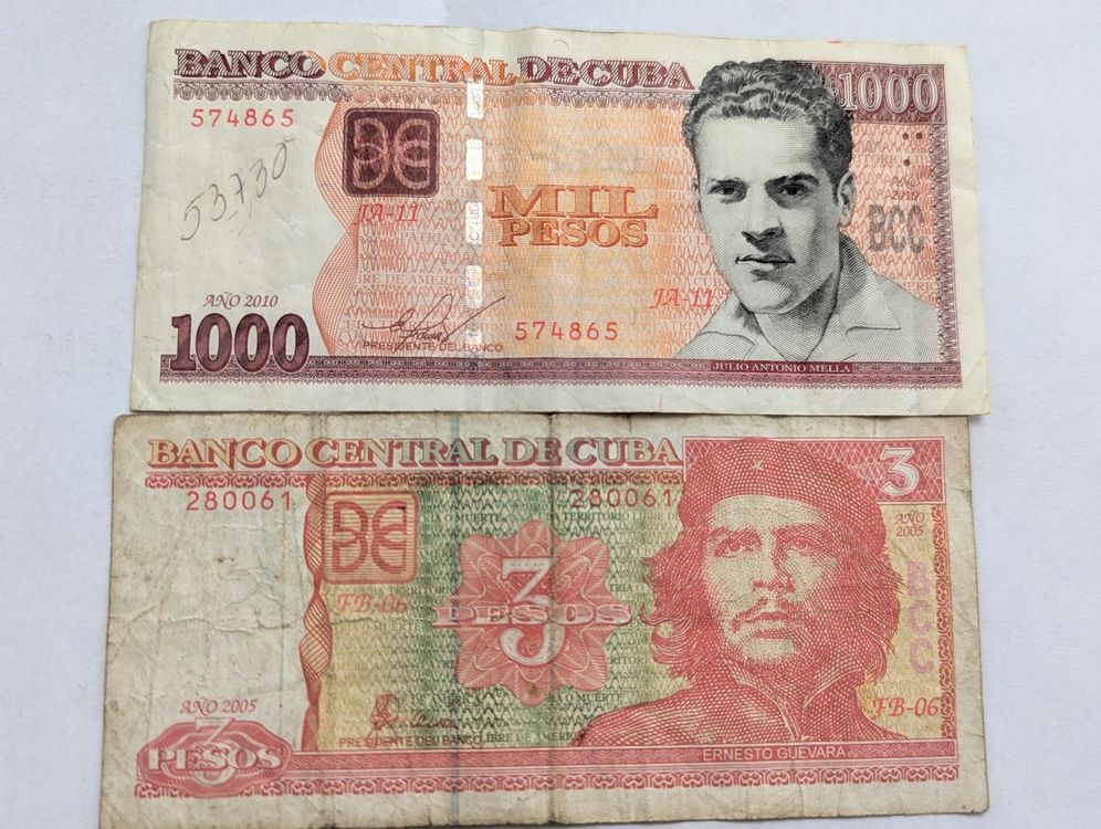 Cuba banknotes (Gebraucht) in Porrentruy für CHF 11 – mit Lieferung auf ...