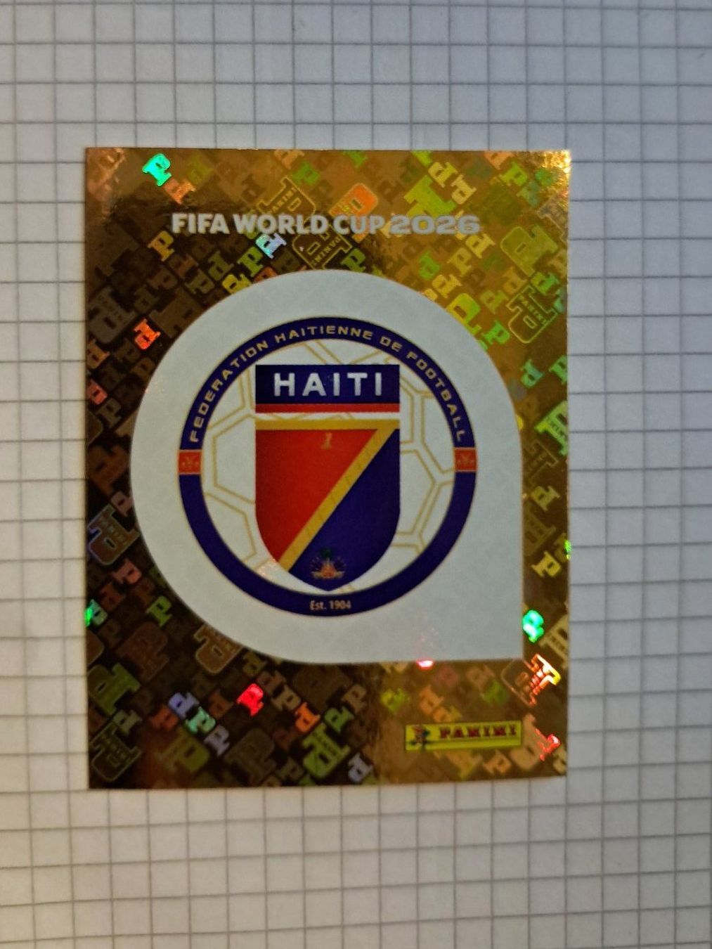 Panini Carte collezionabili: WM26 Logo HAI 1 – Nuovo (secondo la descrizione) da Wallisellen venduto da Cyberfuexli