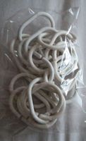Set di anelli bianchi per tende - Nuovi e resistenti