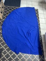 Tischdecke, gross, blauer Stoff - Ideal für Bastelprojekte!