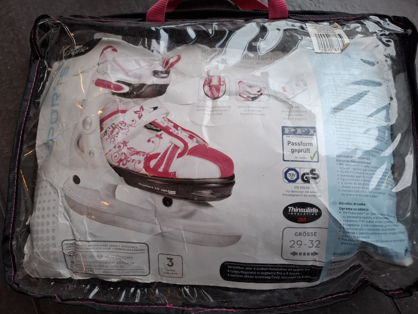 Pattini da ghiaccio: Schlittschuhe 29-32 – Usato da Waltenschwil venduto da Gax1 1
