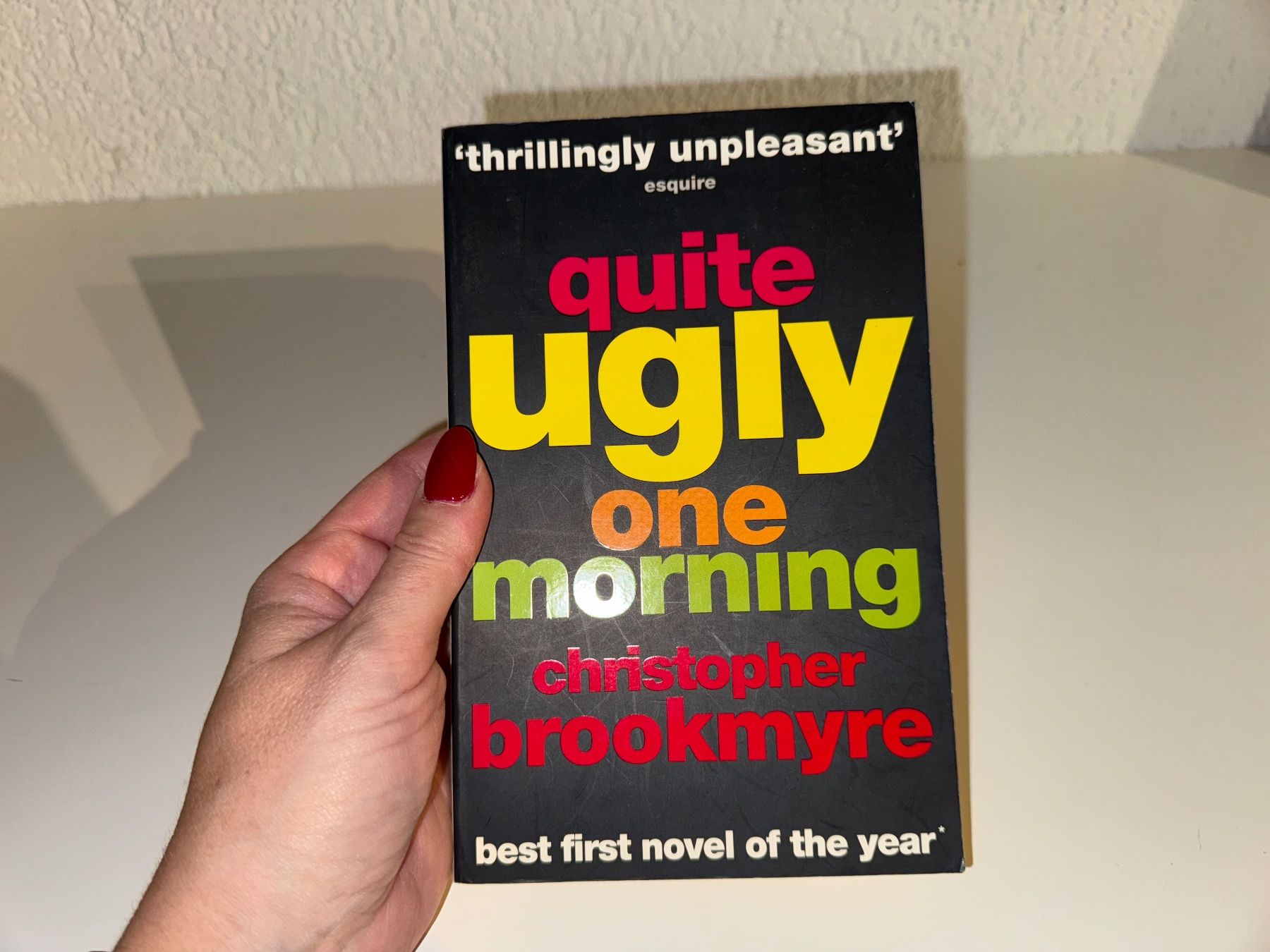 Libri: NOVEL: Christopher Brookmyre, Quite ugly one morning – Usato da Grosswangen venduto da English_books