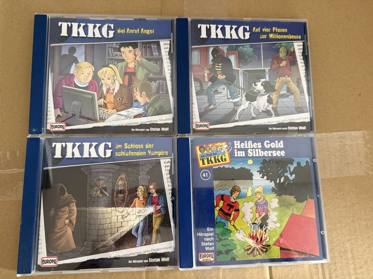 Audiolibri: TKKG Hörspiele /CD Sammlung – Usato da Allschwil venduto da Collector.Shop.Swizz 2