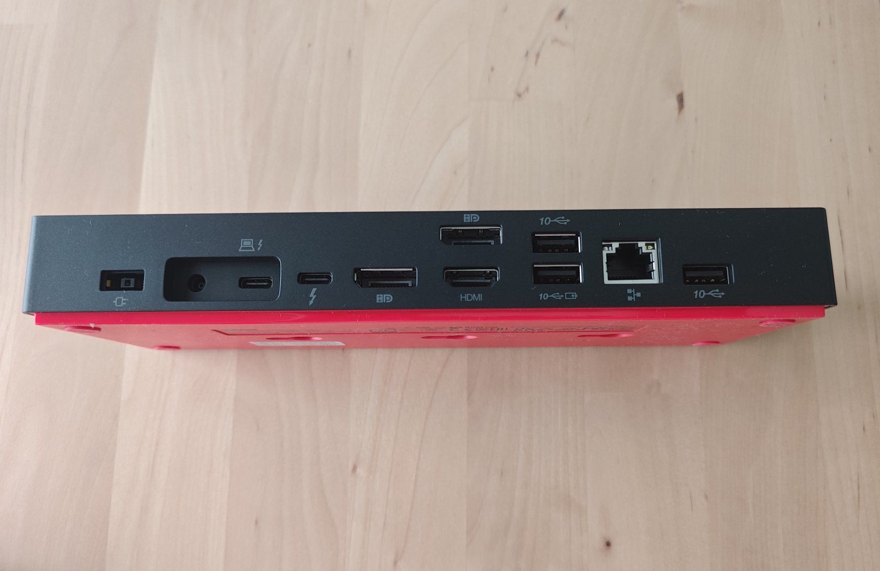 Lenovo Dockingstation: Lenovo ThinkPad Thunderbolt 4 Workstation Dock – Neu (gemäss Beschreibung) aus Ins von MAVIC99 1