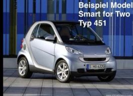 Bestandsteile Ersatzteile zu Smart for Two Typ 451