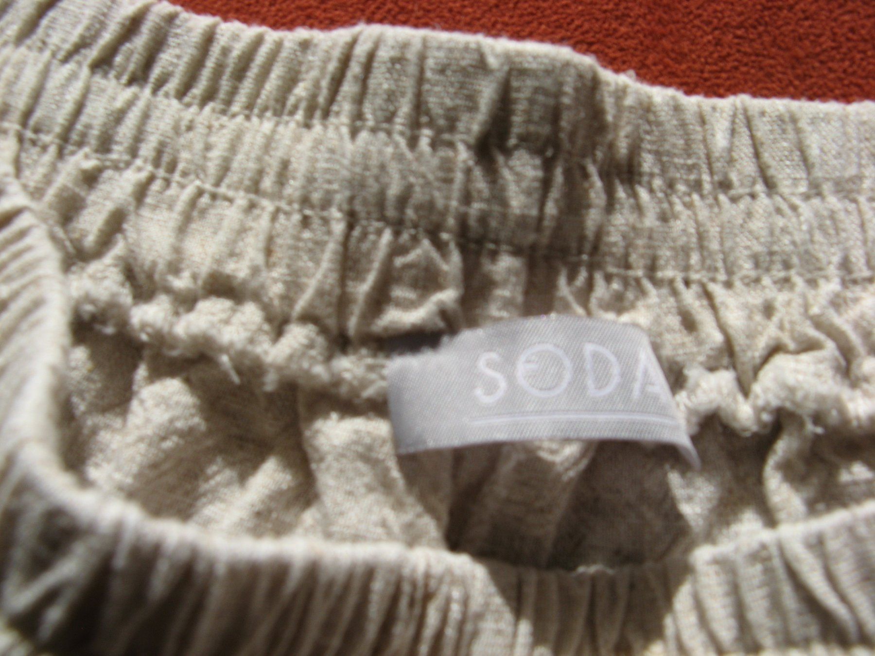 Pantaloni: beige Sommerhose Soda Gr. M – Usato da Zürich venduto da apil 6