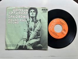 DAVID BOWIE rare Drive in Saturday Single Kult 1973