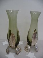 2 Vasen evtl. Wilhelm Wolff mit Rauchglas