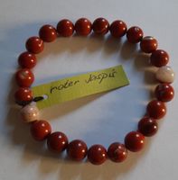 Roter Jaspis Armband Perlenarmband