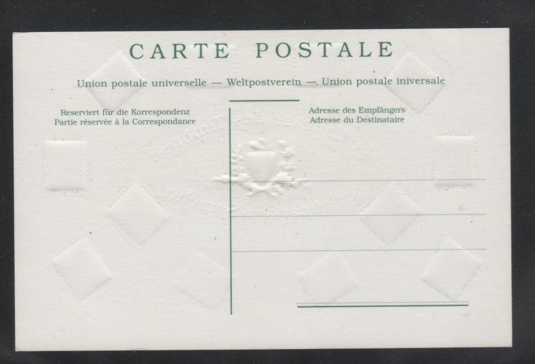Alle Briefmarken: Antike Karte Briefmarken-Sprache UPU – Gebraucht aus Remetschwil von Hofiii 1
