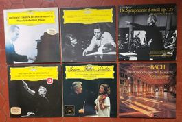 Klassik LP Lot DG Karajan Argerich Pollini Mutter 8 LPs