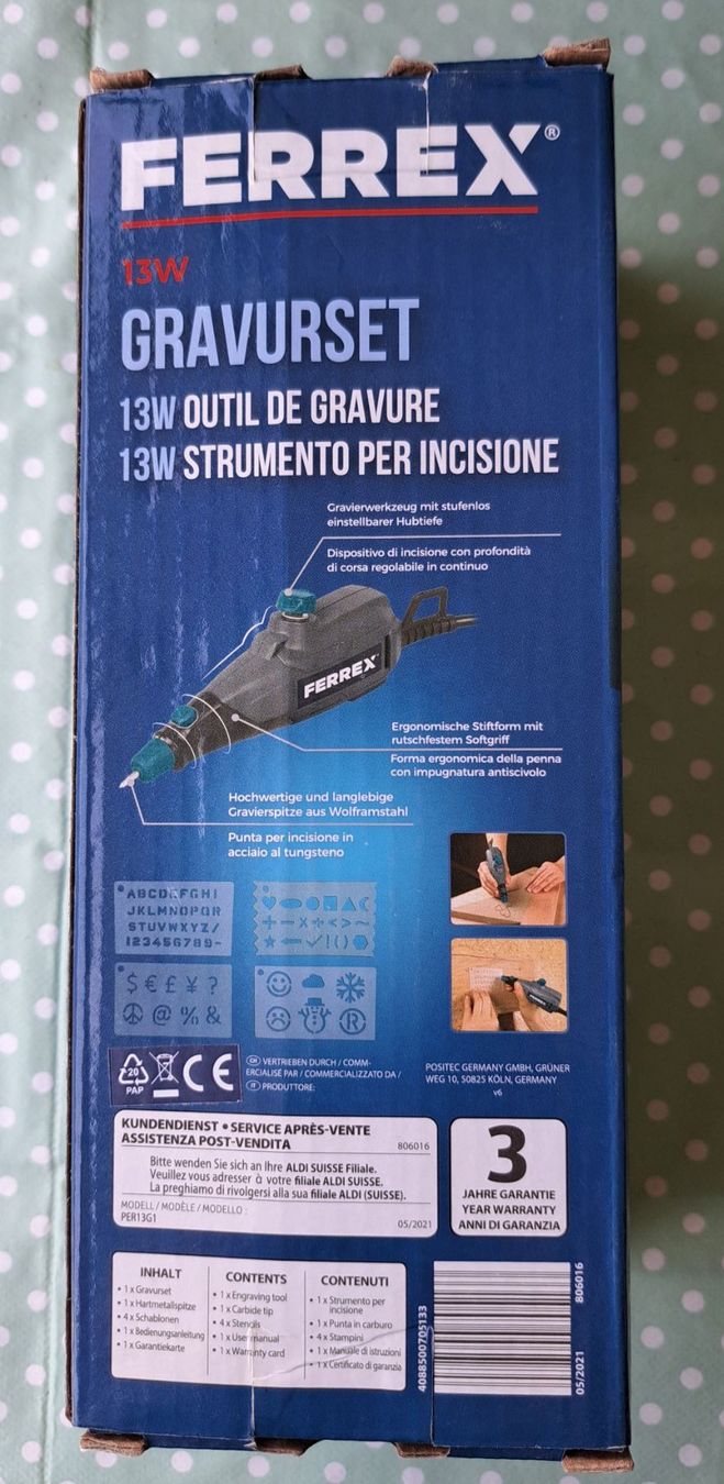 Ferrex Tutte le macchine: Gravurset Ferrex 13W – Usato da Schlieren venduto da Rcaliforni 1