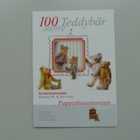 2002: Teddybären FDC + Entwerfer-Unterschriften - selten !