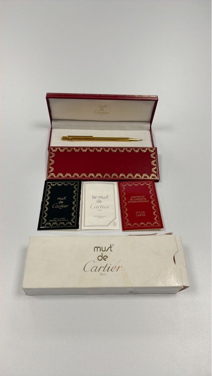 Matite, matite colorate & gessi: Cartier Stift/Bleistift Set "Les Must de Cartier" – Usato da Kaiseraugst venduto da mor_9jxc