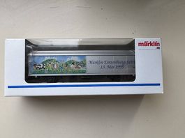 Märklin Werbewagen Einweihungsfahrt