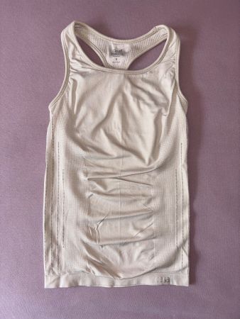 Gorgeous Nude/Creme Casall Workout Top Small