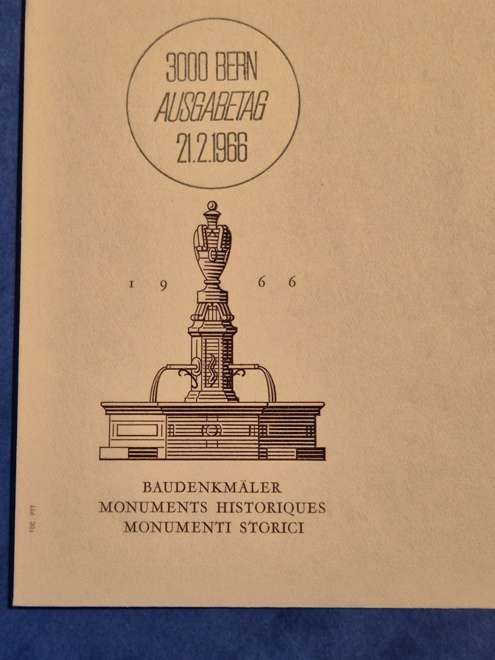 Tutti i francobolli: Ersttagsbrief - Baudenkmäler 21.2.1966 – Nuovo (secondo la descrizione) da Seewen SZ venduto da SuperpumaDisplayTeam 2