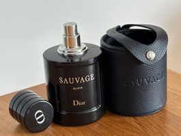 Dior Sauvage Elixir Flasche ist LEER!