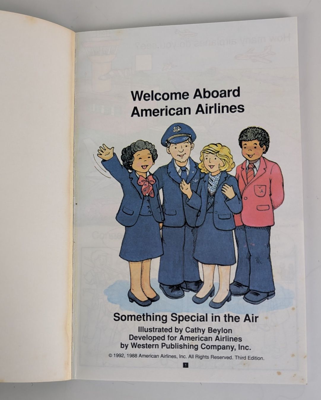 Livres: American Airlines Fun Book, Malbuch – D'occasion à Zürich par axolottchen 3