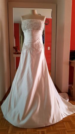 Brautkleid ISABEL DE MESTRE Ivory Gr. 54 AUSVERKAUF