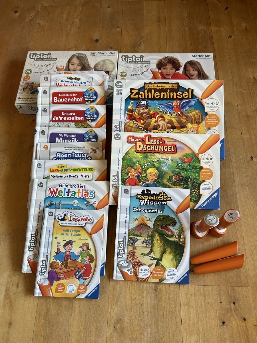 Ravensburger Giochi: Tiptoi Starter-Sets mit Büchern und Zubehör – Usato da Niederbipp venduto da Yrneh