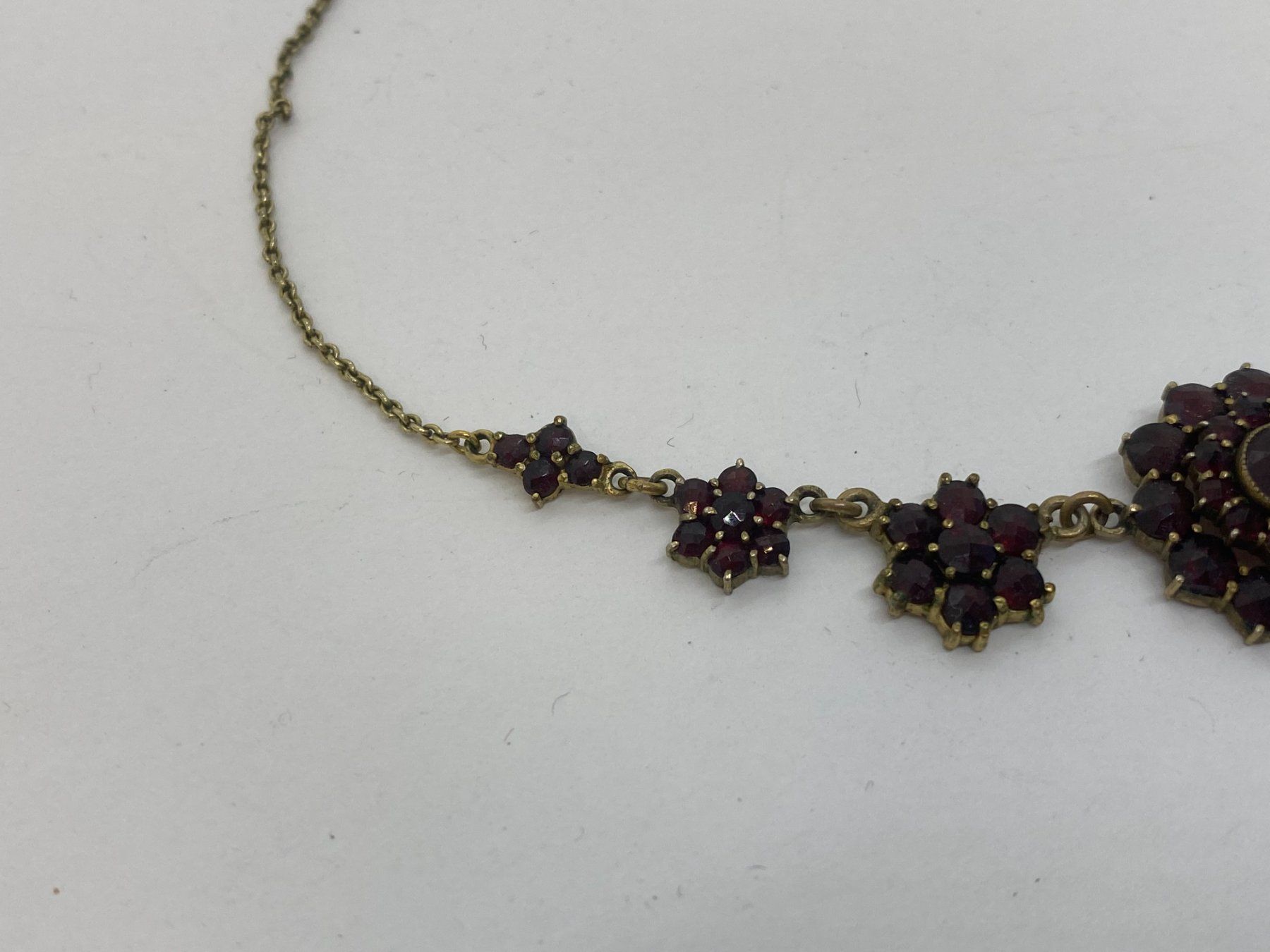 Catenine: GRANAT Antik Collier 44cm /i573 – Usato da Bern venduto da JMsoehne1987 1