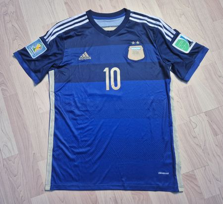 Adidas 2014 Argentinien Trikot Messi Grösse L