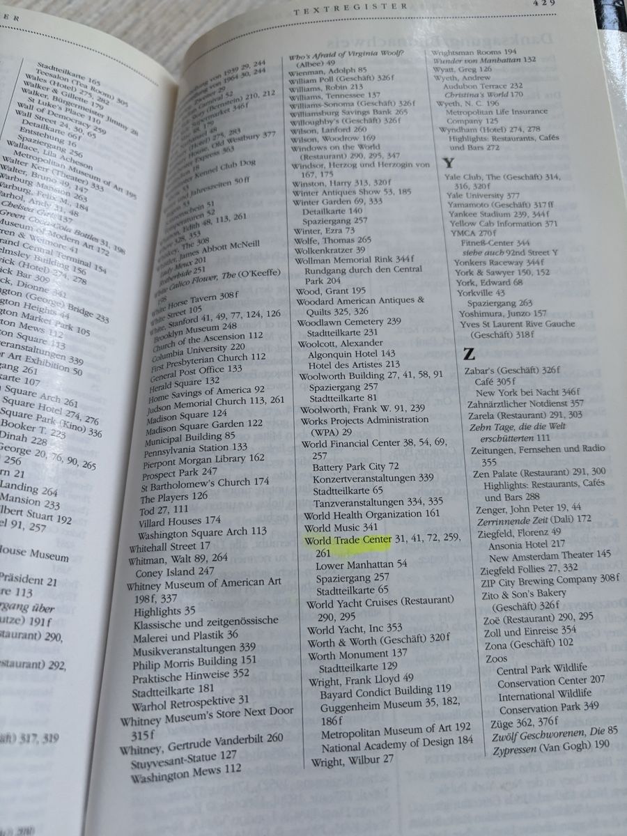 Libri: NEW YORK City Guide – Usato da Zug venduto da Swissananda 6