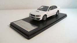 Subaru Legacy B4 RSK 2000-2003 RHD weiss   1:43 von Hi-Story